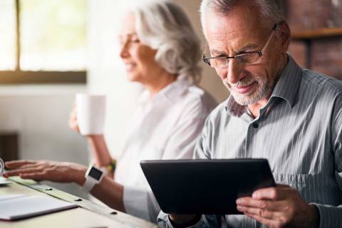 Pensioners With Digital Tools